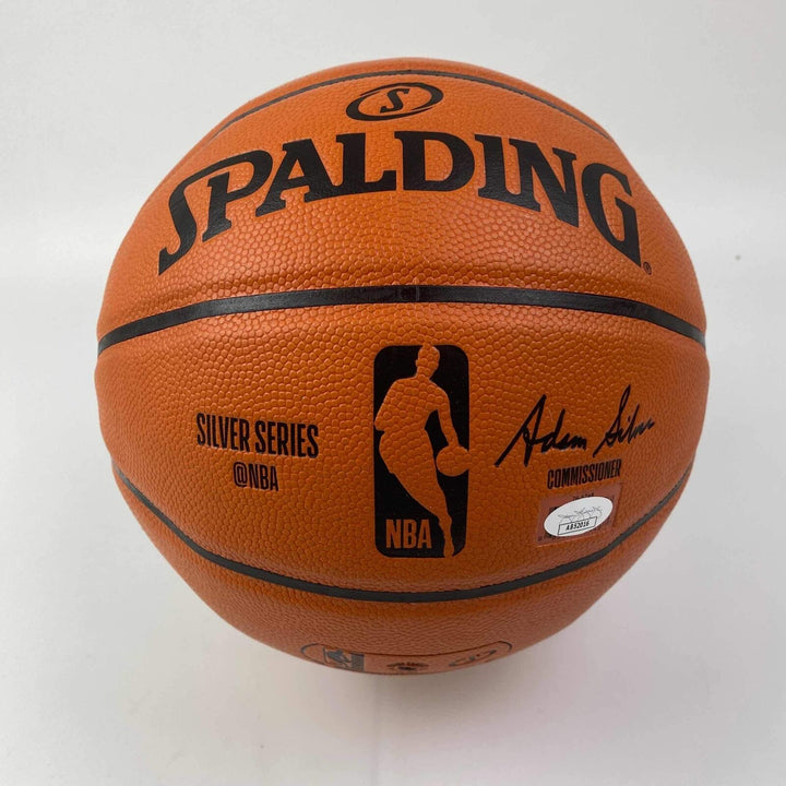 Autographed/Signed Tyler Herro Miami Heat Spalding Full Size Basketball JSA COA Image 2