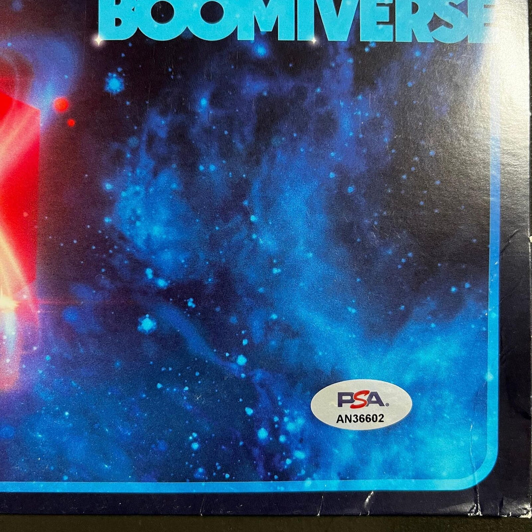 Big Boi signed Boomiverse Vinyl Insert PSA/DNA Autographed Rapper Outkast Image 2
