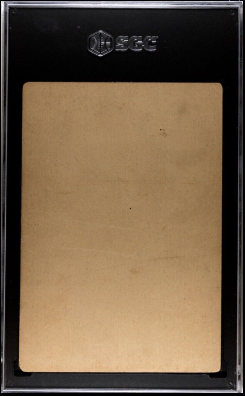 1922 Exhibits Earl Smith SGC 2 GD New York Giants Original Rare Card Image 2