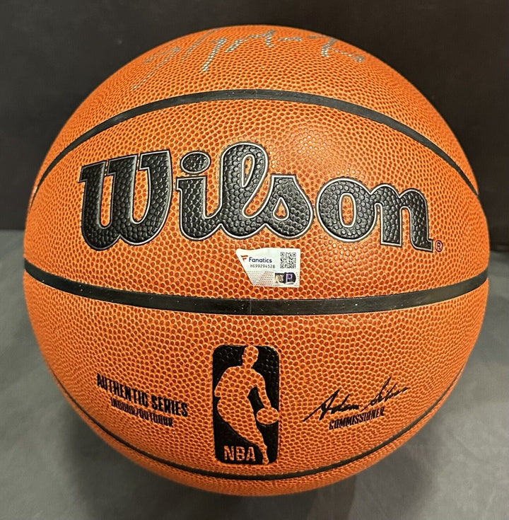 Carmelo Anthony Signed Wilson Authentic I/O Ball Knicks Stay Melo Auto Fanatics Image 3