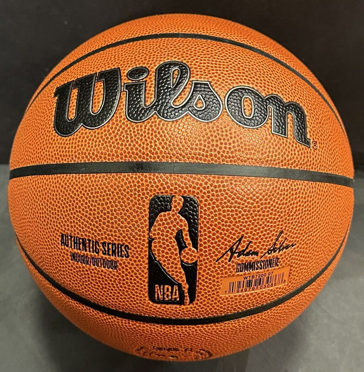 Carmelo Anthony Signed Wilson Authentic I/O Ball Knicks Stay Melo Auto Fanatics Image 6