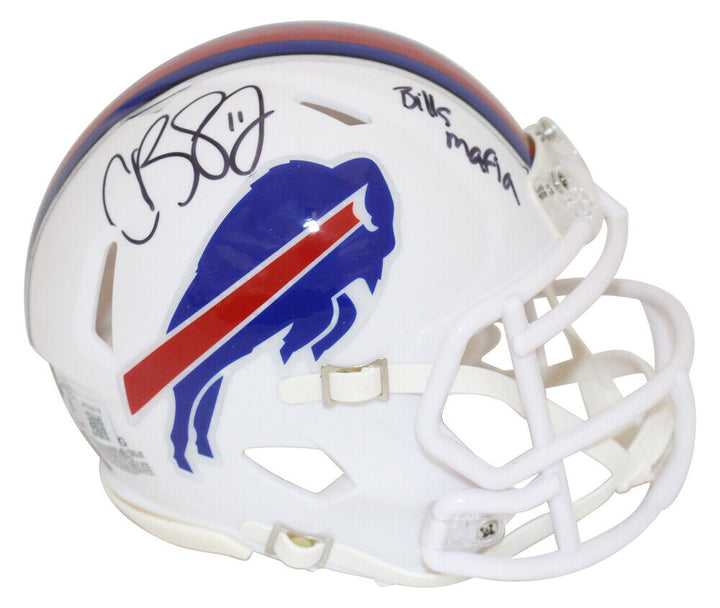 Cole Beasley Signed Buffalo Bills Speed Mini Helmet Bills Mafia Beckett 39486 Image 1