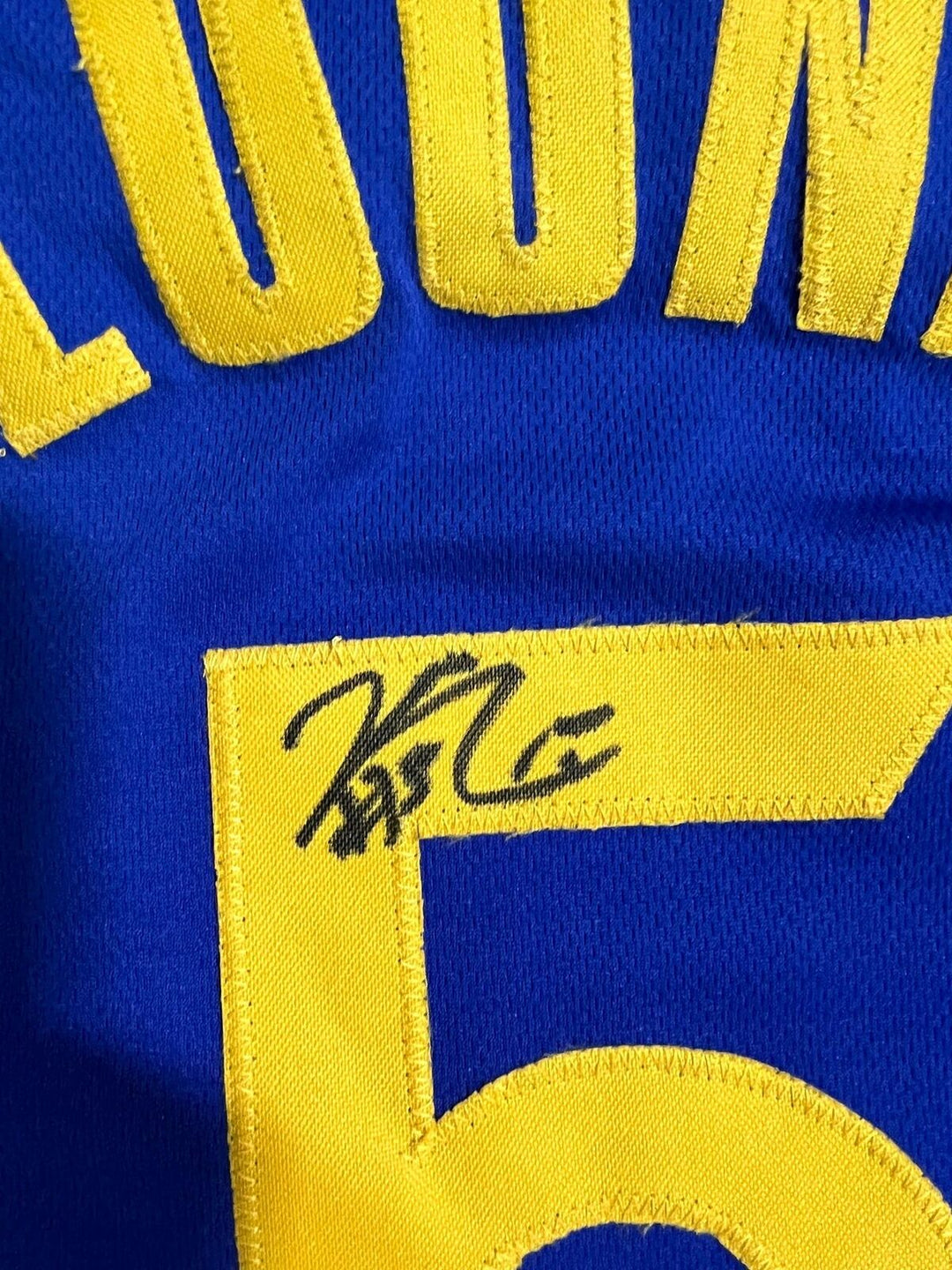 Kevon Looney signed jersey PSA Golden State Warriors Autographed Image 2