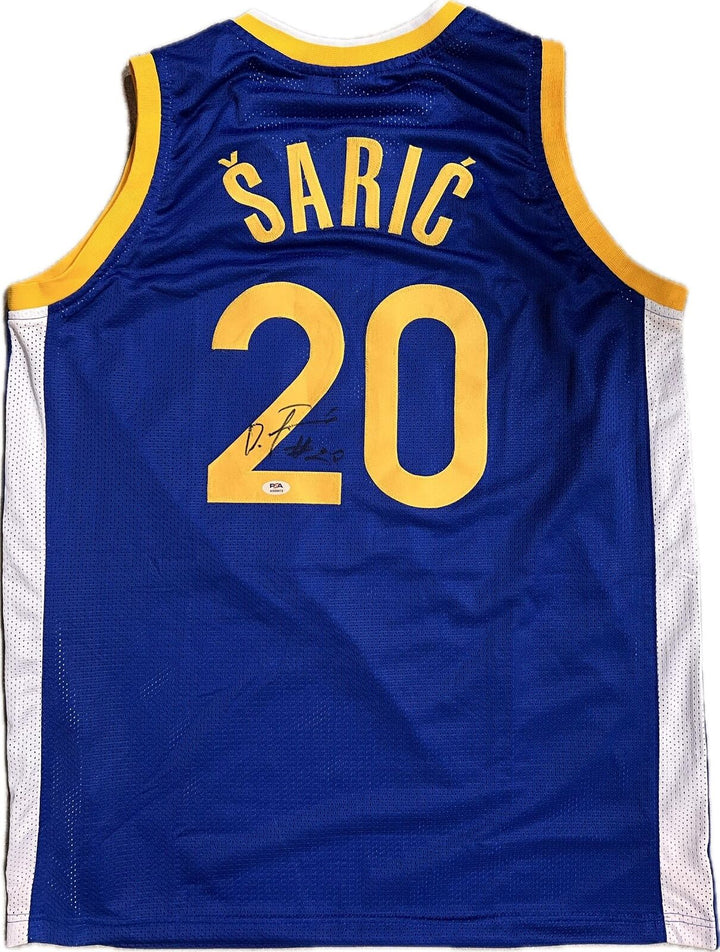 Dario Saric signed jersey PSA/DNA Golden State Warriors Autographed Image 1