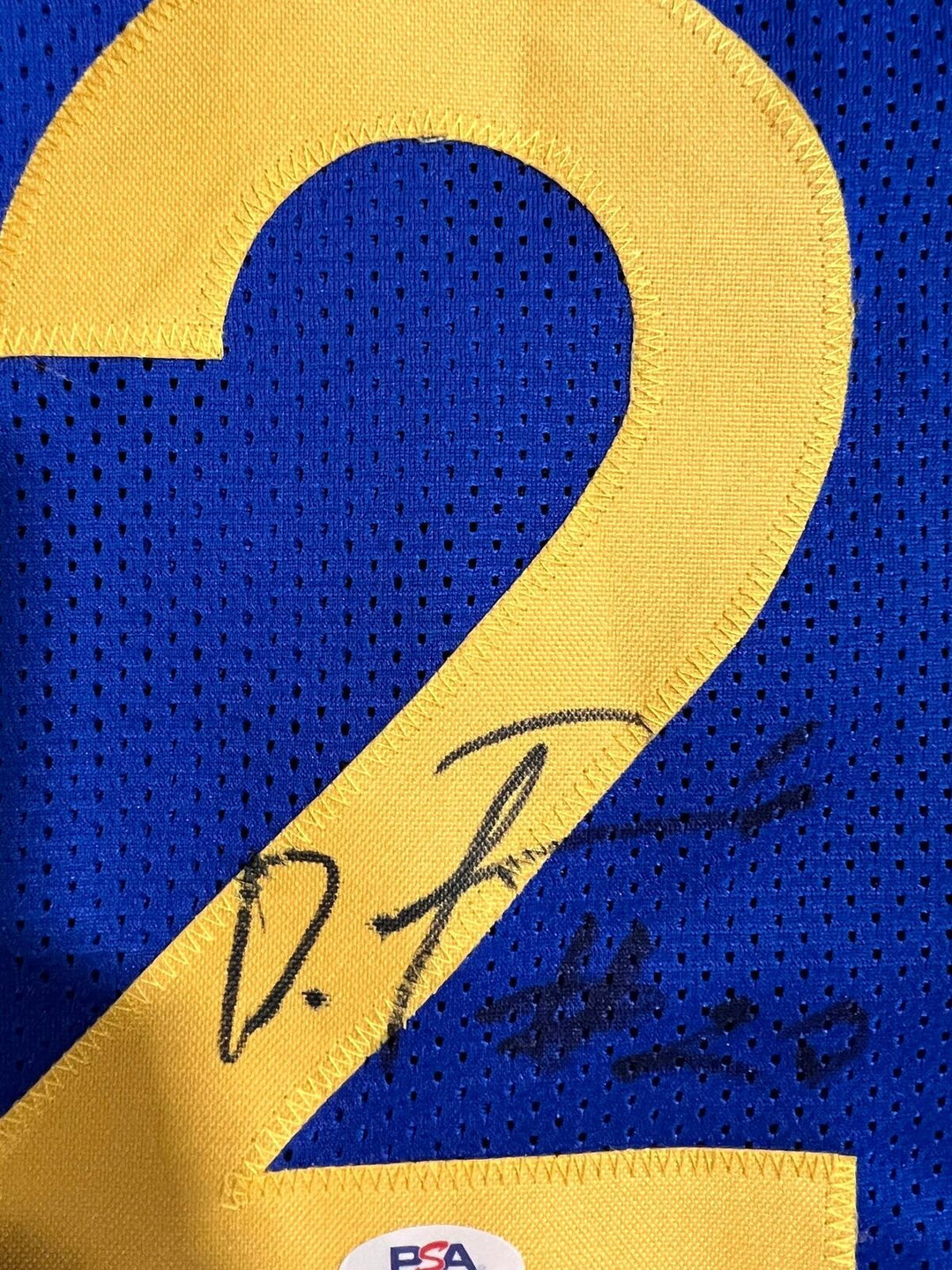 Dario Saric signed jersey PSA/DNA Golden State Warriors Autographed Image 2