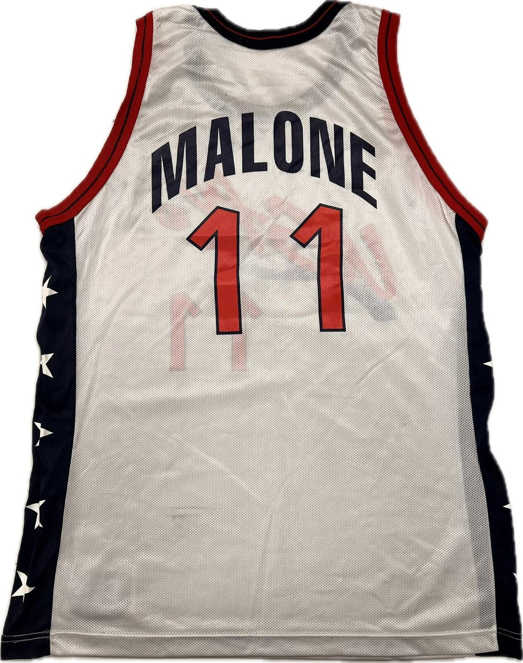 KARL MALONE signed jersey PSA/DNA Utah Jazz Team USA Autographed Image 2