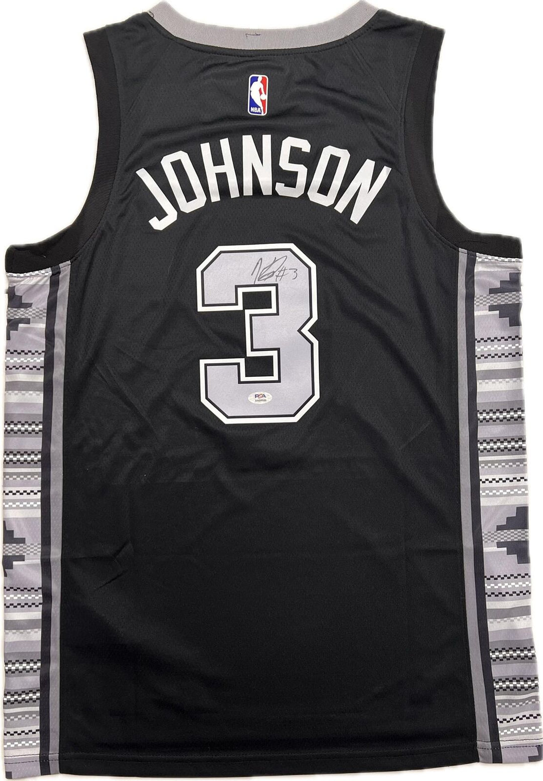 Keldon Johnson signed jersey PSA San Antonio Spurs Autographed Image 1