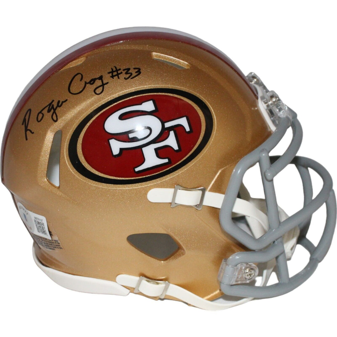 Roger Craig Signed San Francisco 49ers Mini Helmet Beckett 42598 Image 1