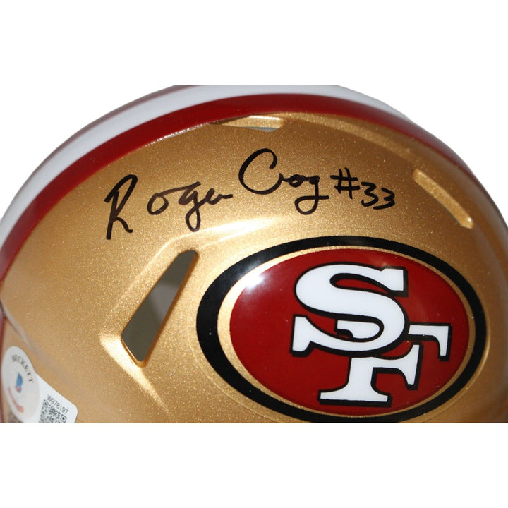 Roger Craig Signed San Francisco 49ers Mini Helmet Beckett 42598 Image 2