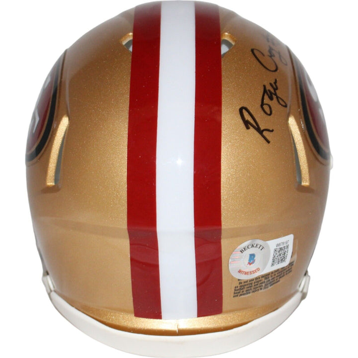 Roger Craig Signed San Francisco 49ers Mini Helmet Beckett 42598 Image 3