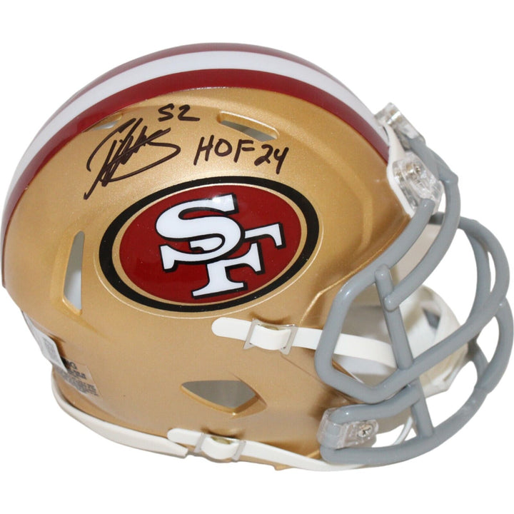Patrick Willis Signed San Francisco 49ers Mini Helmet HOF Beckett 44115 Image 1