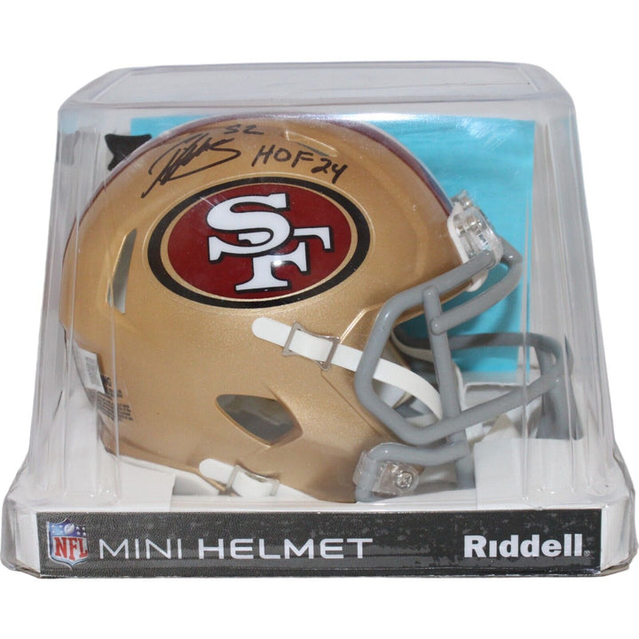Patrick Willis Signed San Francisco 49ers Mini Helmet HOF Beckett 44115 Image 5