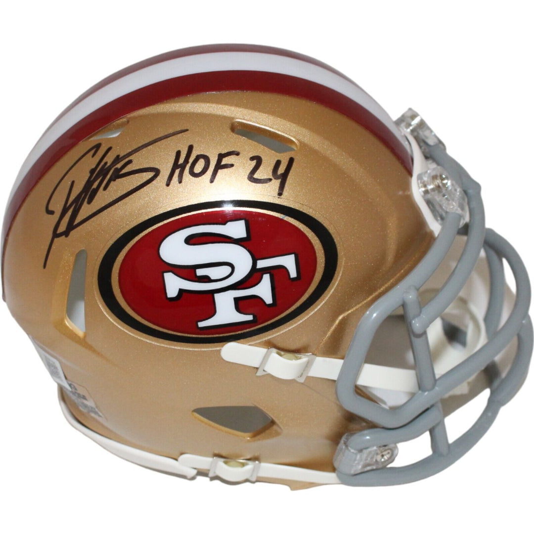 Patrick Willis Signed San Francisco 49ers TB Mini Helmet HOF Beckett 43670 Image 1