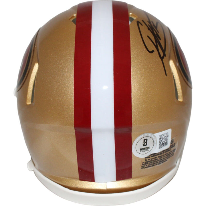 Patrick Willis Signed San Francisco 49ers TB Mini Helmet HOF Beckett 43670 Image 3