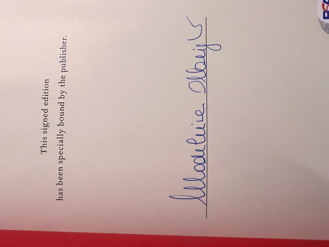 Madeline Albright Signed Book PSA/DNA Fascism Image 3