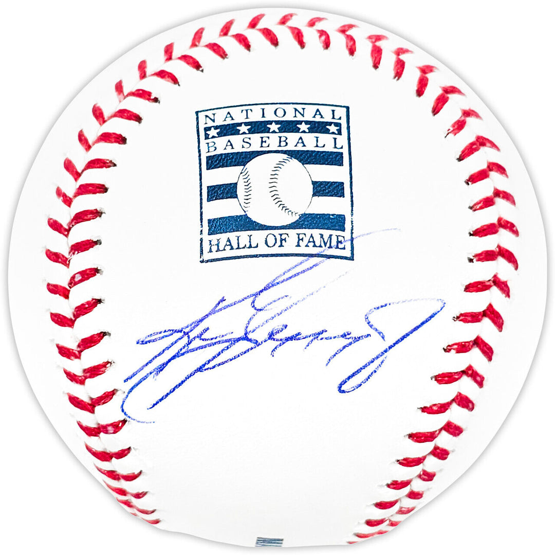 Ken Griffey Jr Seattle Mariners Signed Official Hall Of Fame Logo Baseball BAS Image 1