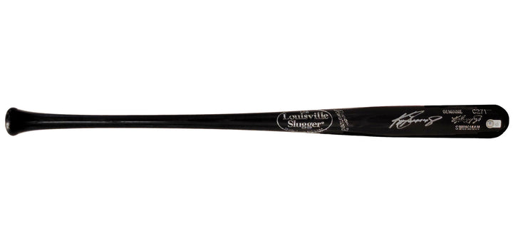 Ken Griffey Jr Mariners Signed Louisville Slugger Swingman Game Model Bat BAS Image 1