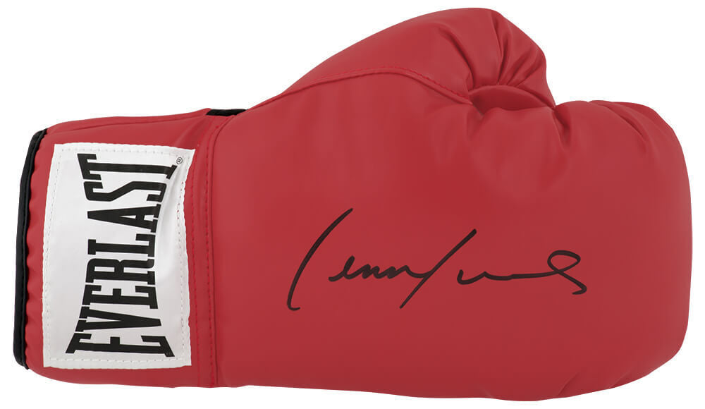 Lennox Lewis Signed Everlast Red Boxing Glove - (SCHWARTZ SPORTS COA) Image 1