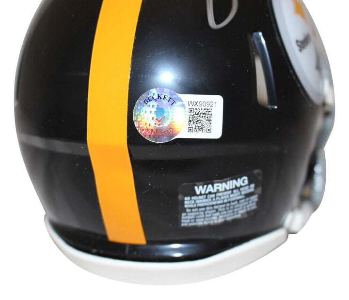 Joe Greene Signed Pittsburgh Steelers TB Mini Helmet Beckett 38681 Image 3