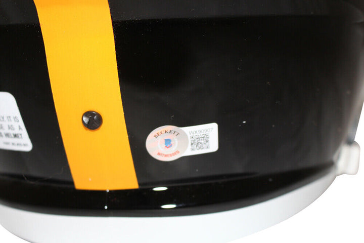 Joe Greene Signed Pittsburgh Steelers F/S TB Helmet Beckett 38680 Image 3