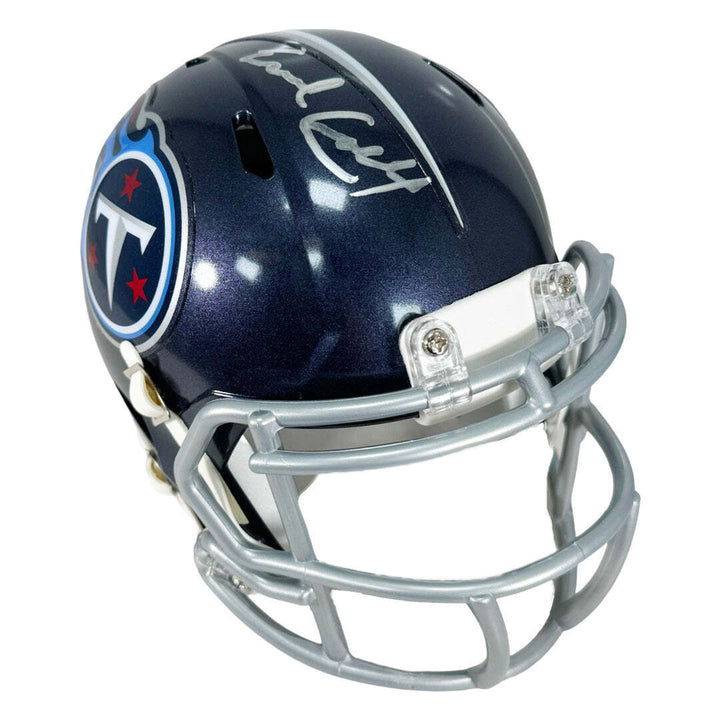 Earl Campbell Signed Tennessee Titans Speed Mini Football Helmet (JSA) Image 3