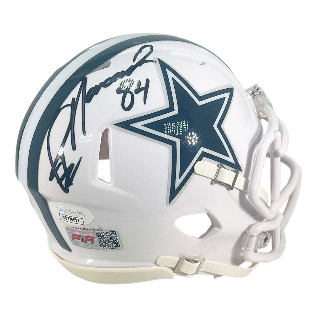 Jay Novacek Signed Dallas Cowboys Alt 2022 Speed Mini Football Helmet (JSA) Image 1