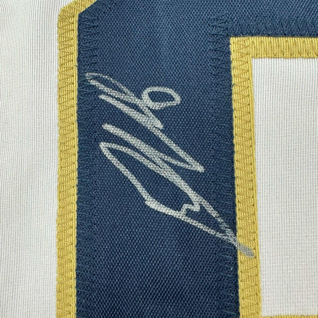 Autographed/Signed Aleksander Barkov Florida White Hockey Jersey JSA COA Image 3