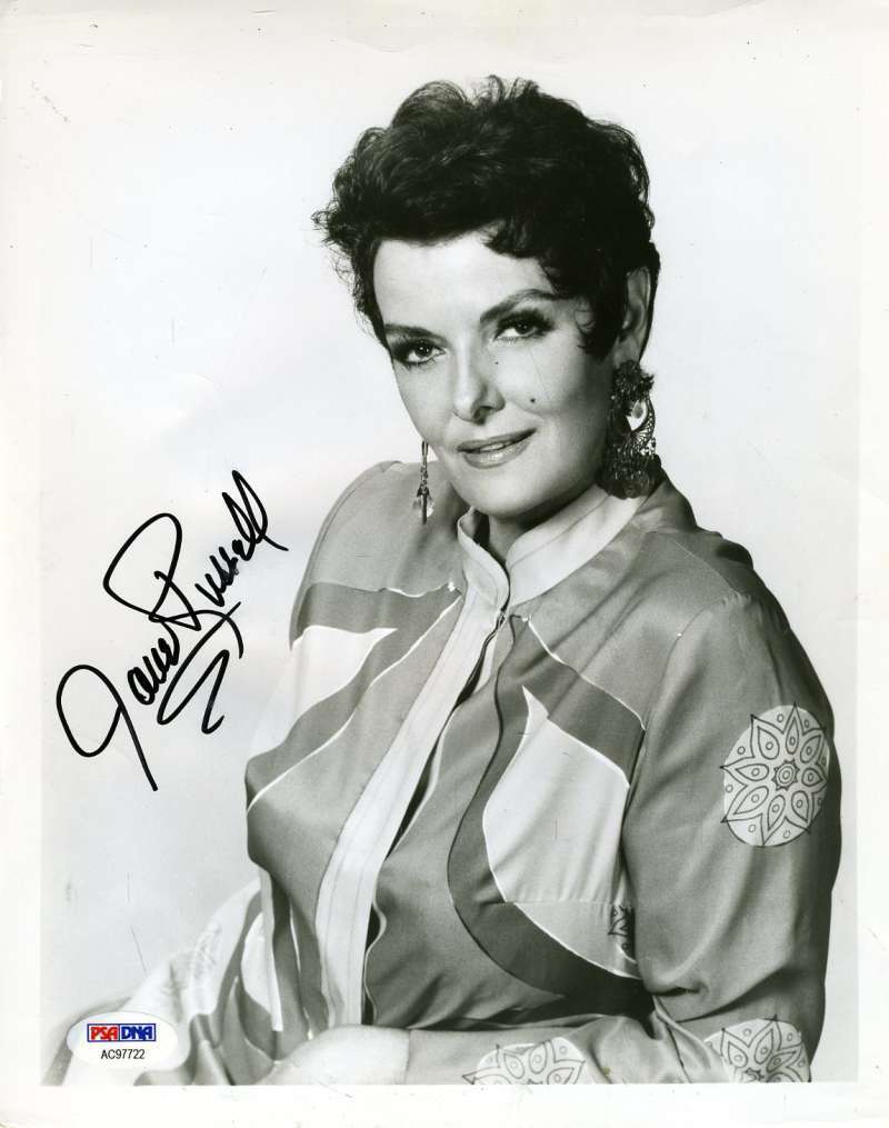 Jane Russell Signed Psa/dna Certified 8x10 Photo Authenticated Autograph Image 1
