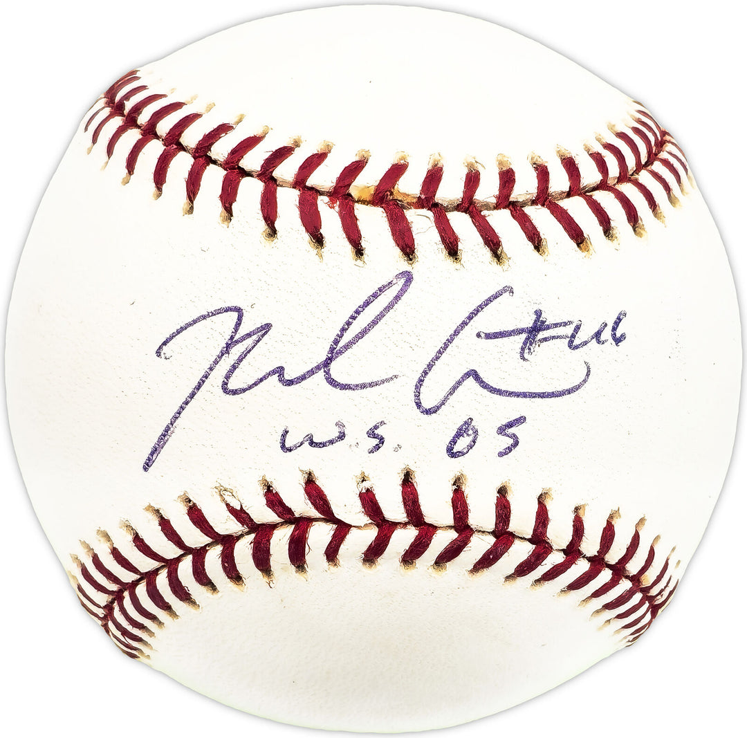 Neal Cotts Autographed 2005 WS Baseball White Sox WS '05 Beckett BM17785 Image 1