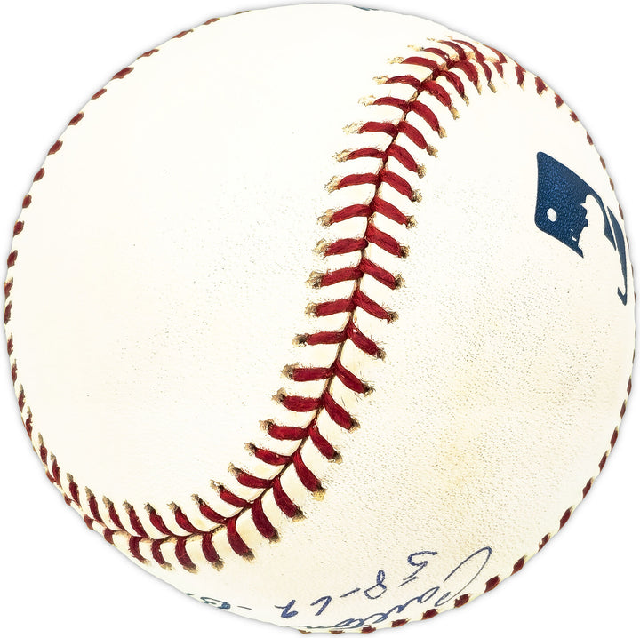 Carlton Willey Autographed MLB Baseball Braves 58-62 Braves Beckett QR #BM25946 Image 4