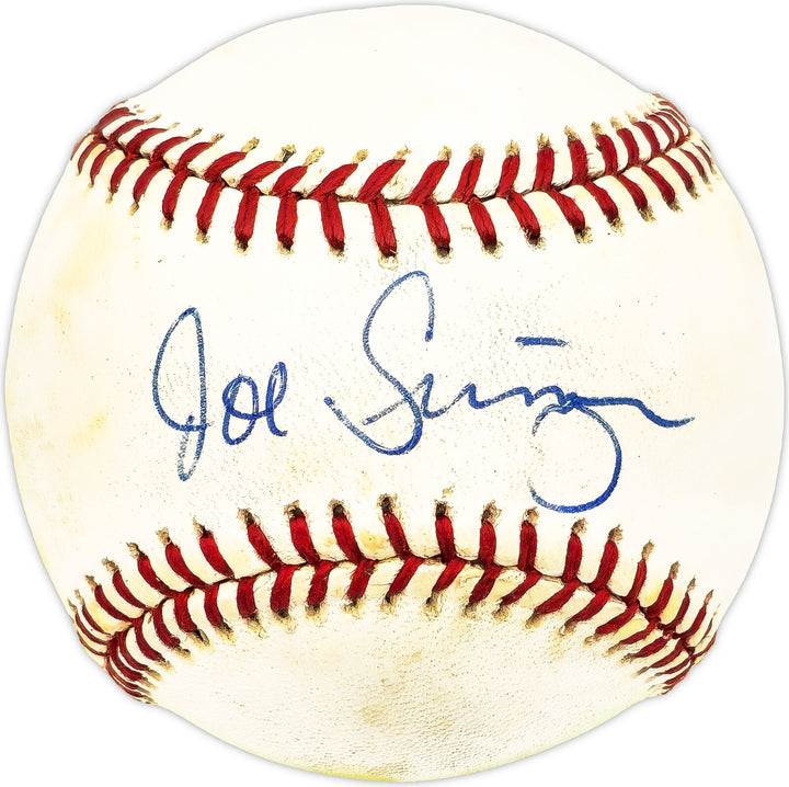 Joe Simpson Autographed Signed AL Baseball Royals, Dodgers 229800 Image 1