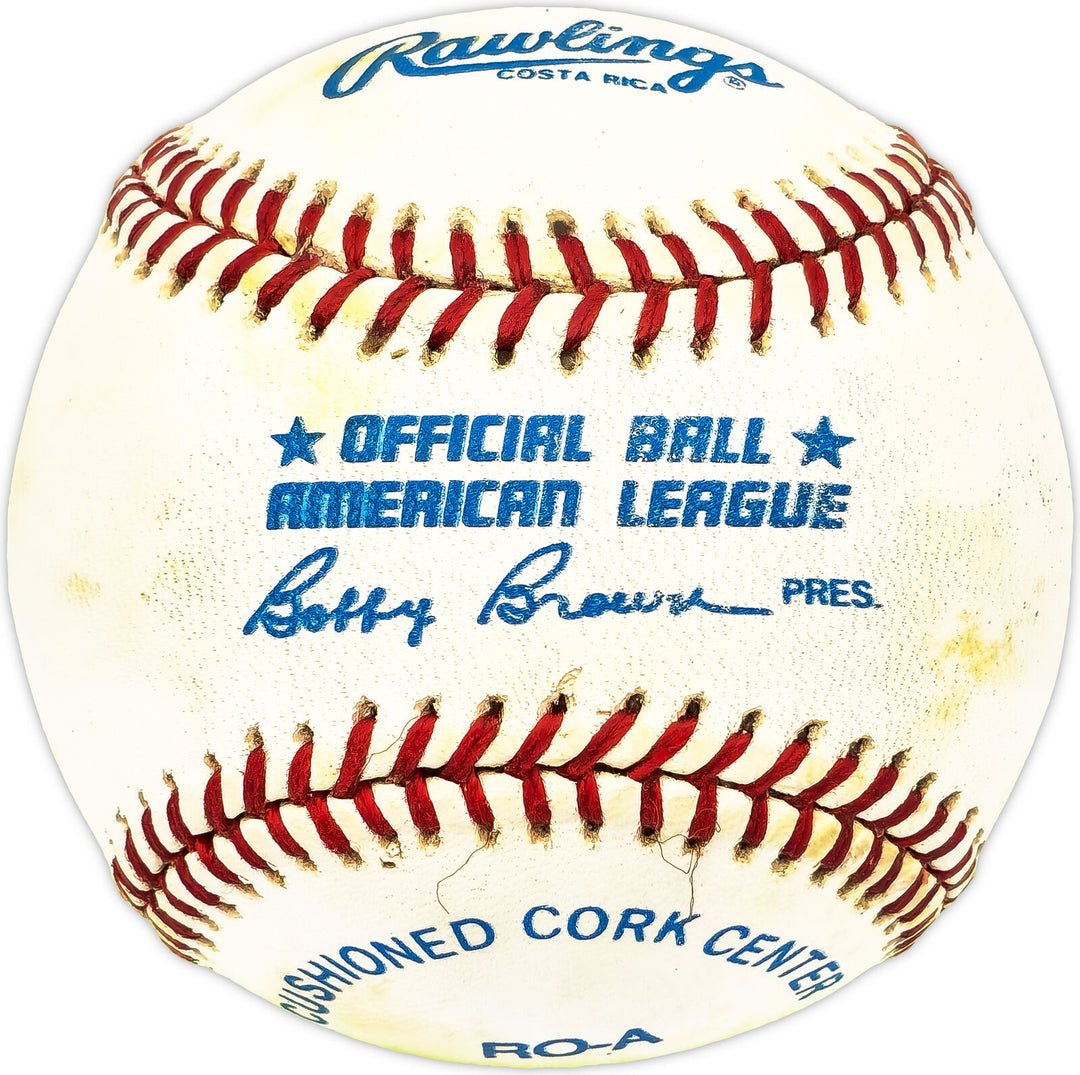 Joe Simpson Autographed Signed AL Baseball Royals, Dodgers 229800 Image 2