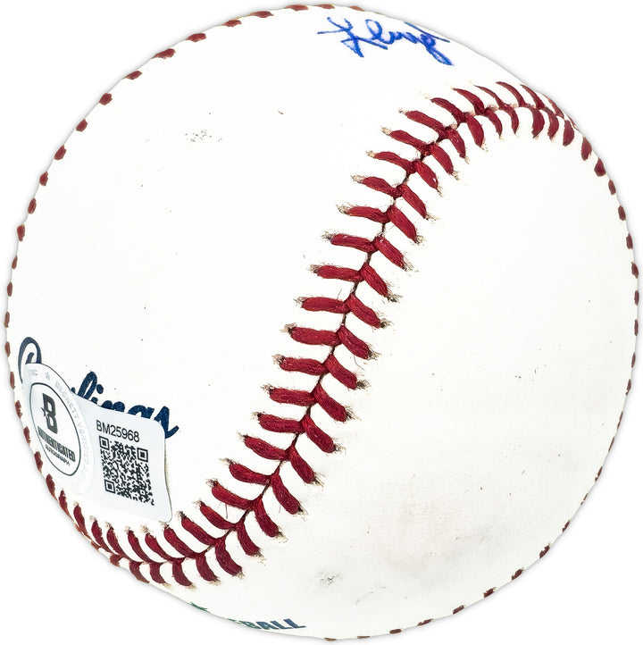 Lloyd Merritt Autographed MLB Baseball St. Louis Cardinals Beckett QR #BM25968 Image 3