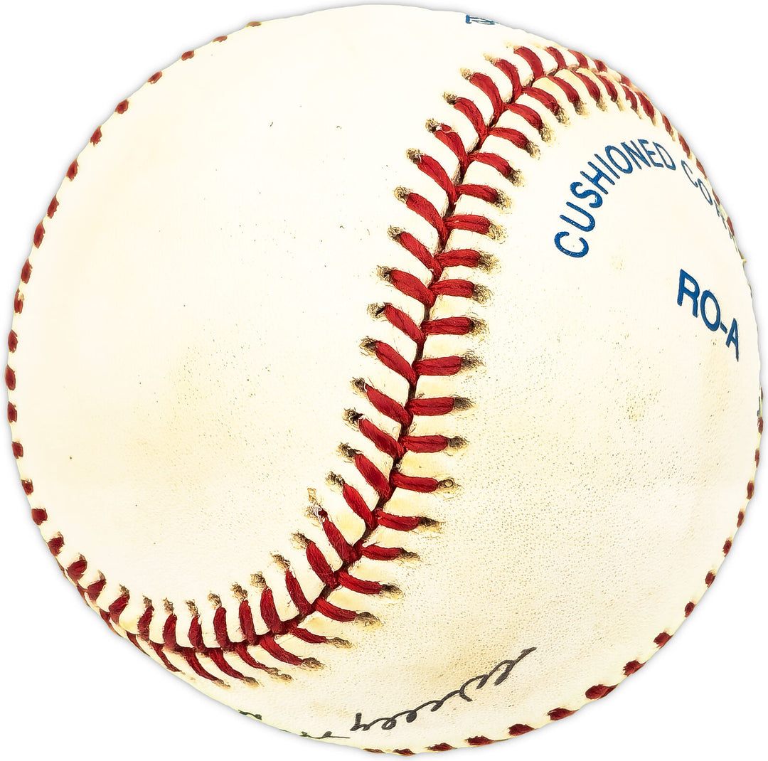 Willy Miranda Autographed Signed AL Baseball Orioles, Yankees "No 7" 229802 Image 4