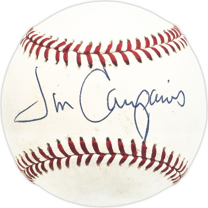 Jim Campanis Sr. Autographed NL Baseball Dodgers, Royals Beckett QR #BM25922 Image 1