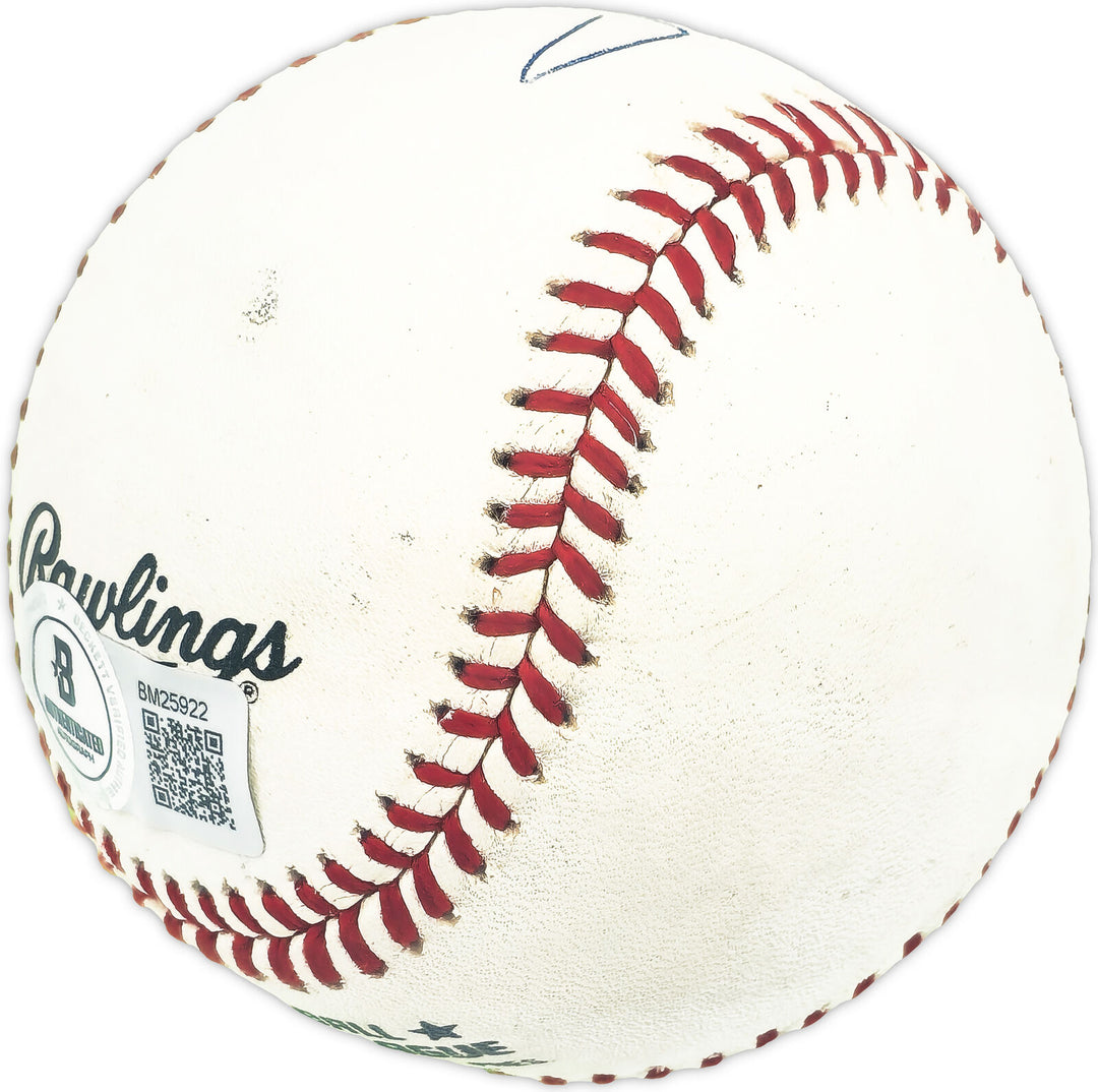 Jim Campanis Sr. Autographed NL Baseball Dodgers, Royals Beckett QR #BM25922 Image 3