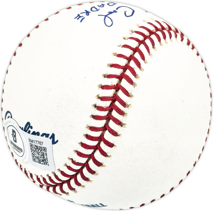 Bill McCool Autographed MLB Baseball Padres "Original Padre" Beckett QR #BM17767 Image 3