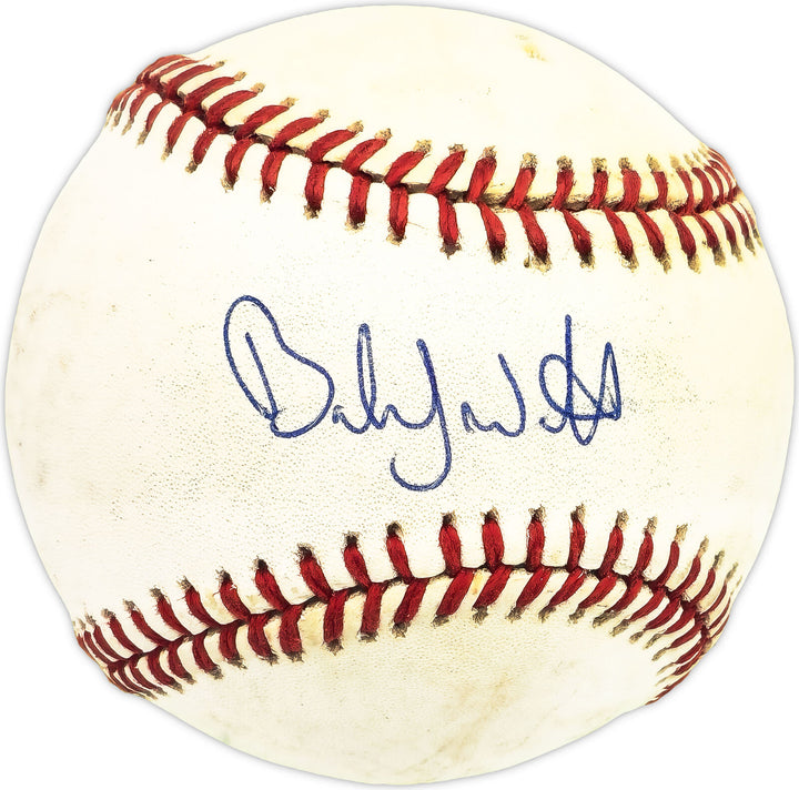 Bobby Witt Sr. Autographed Signed AL Baseball Texas Rangers Beckett QR #BM17770 Image 1