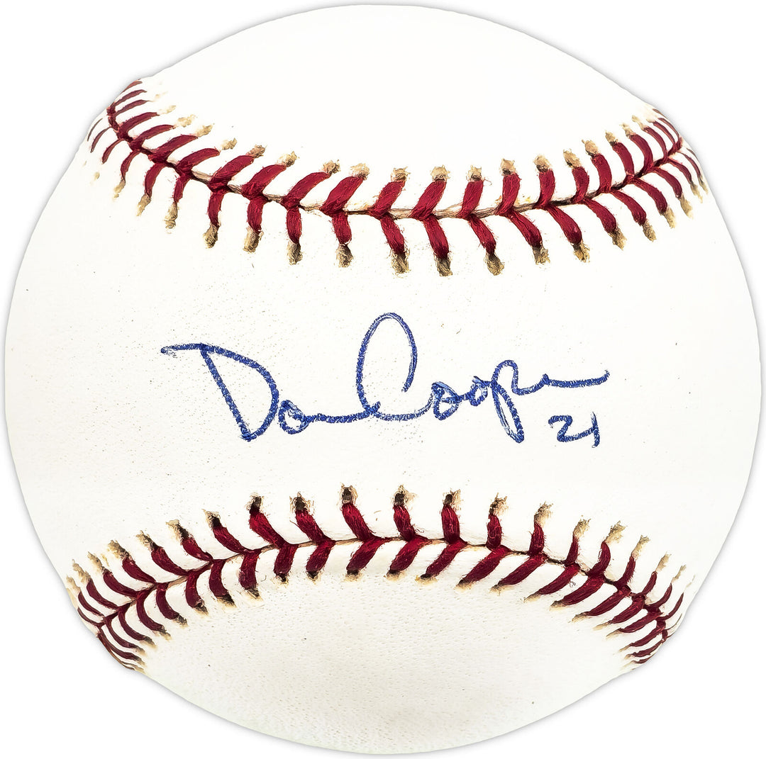 Don Cooper Autographed Signed MLB Baseball Chicago White Sox Beckett QR #BM17786 Image 1