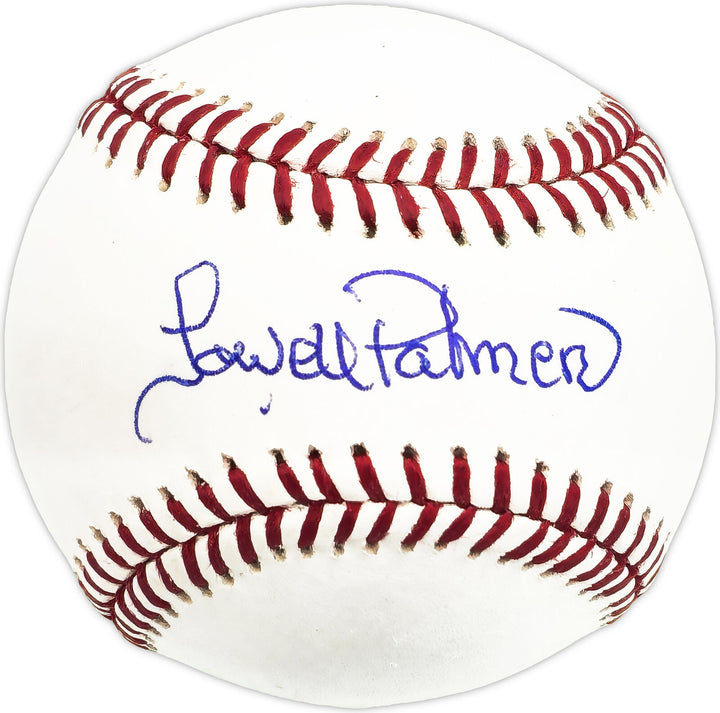 Lowell Palmer Autographed MLB Baseball Philadelphia Phillies Beckett QR #BM25965 Image 1