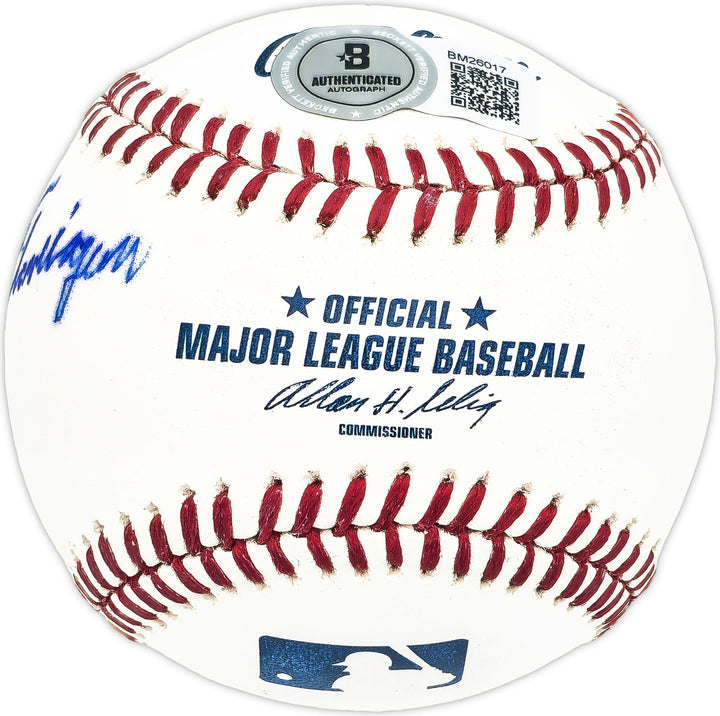 Tom Flanigan Autographed MLB Baseball Cardinals, White Sox Beckett QR #BM26017 Image 2