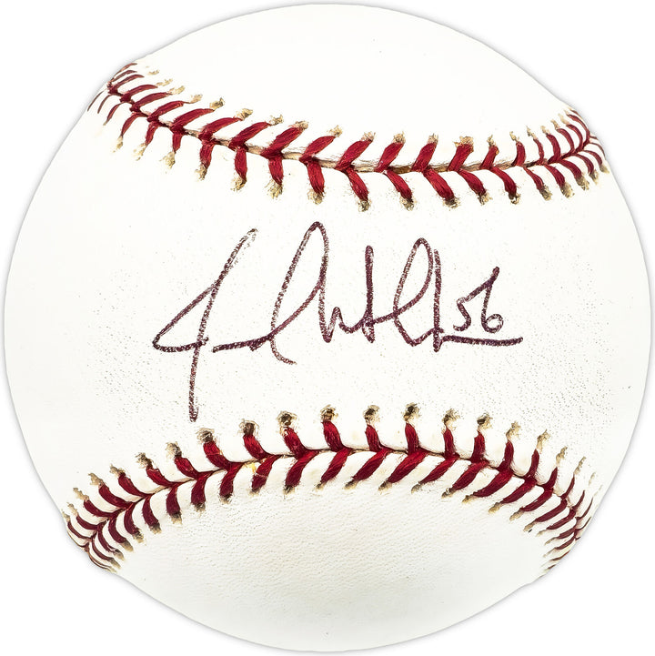 Jarrod Washburn Autographed MLB Baseball Angels, Mariners MLB Holo #BB002740 Image 1