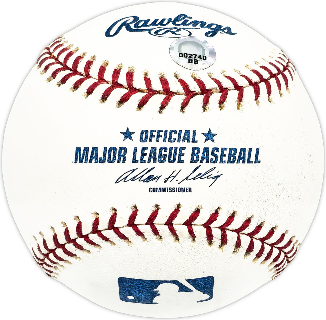 Jarrod Washburn Autographed MLB Baseball Angels, Mariners MLB Holo #BB002740 Image 2