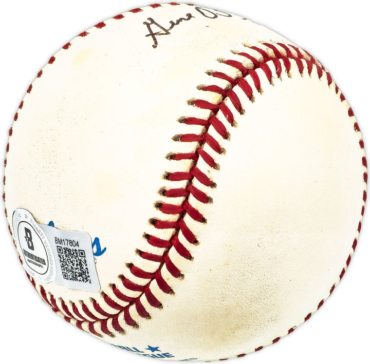 Gene Brabender Autographed AL Baseball Orioles, Pilots Beckett QR #BM17804 Image 3