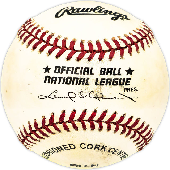 Willard Marshall Autographed Signed NL Baseball Milwaukee Braves, Reds 229792 Image 2