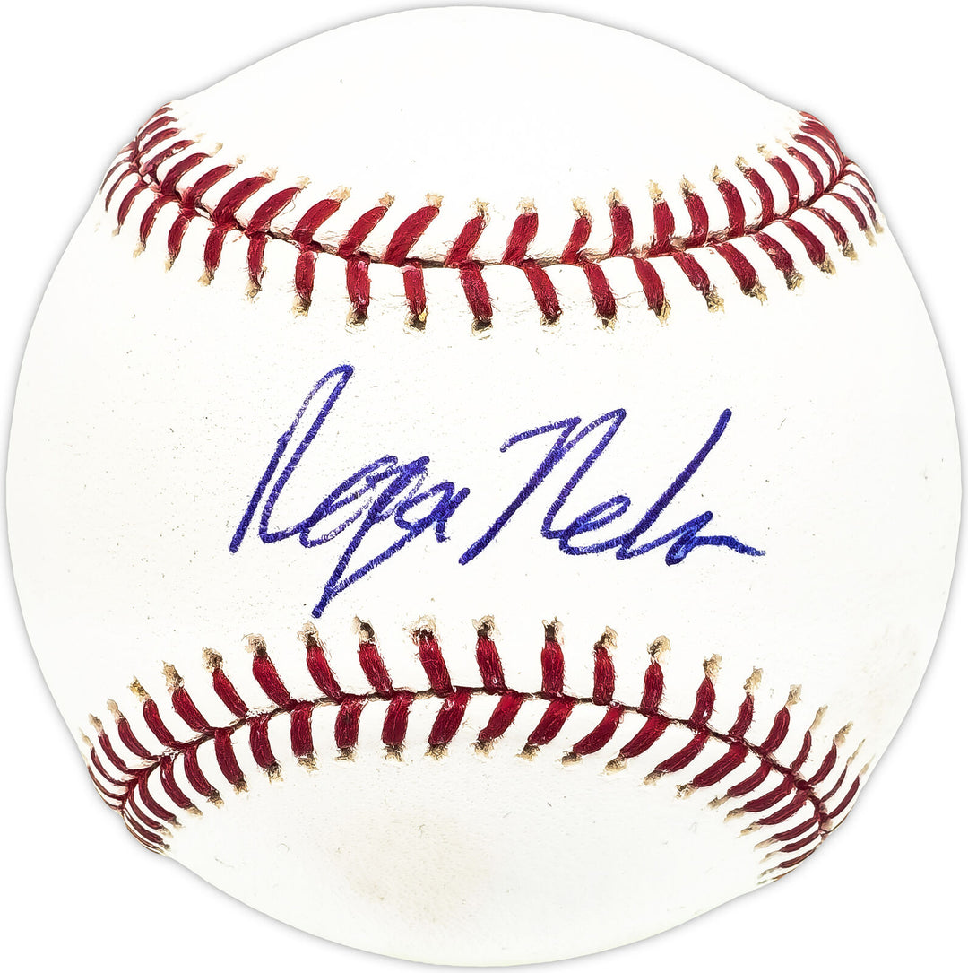Roger Nelson Autographed MLB Baseball Cincinnati Reds, Baltimore Orioles 229725 Image 1