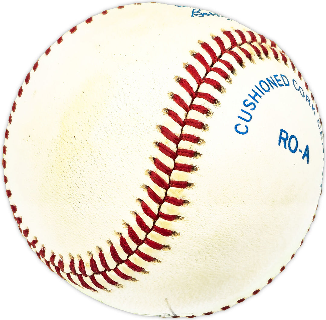 Tom Poquette Autographed AL Baseball Kansas City Royals, Texas Rangers 229889 Image 4