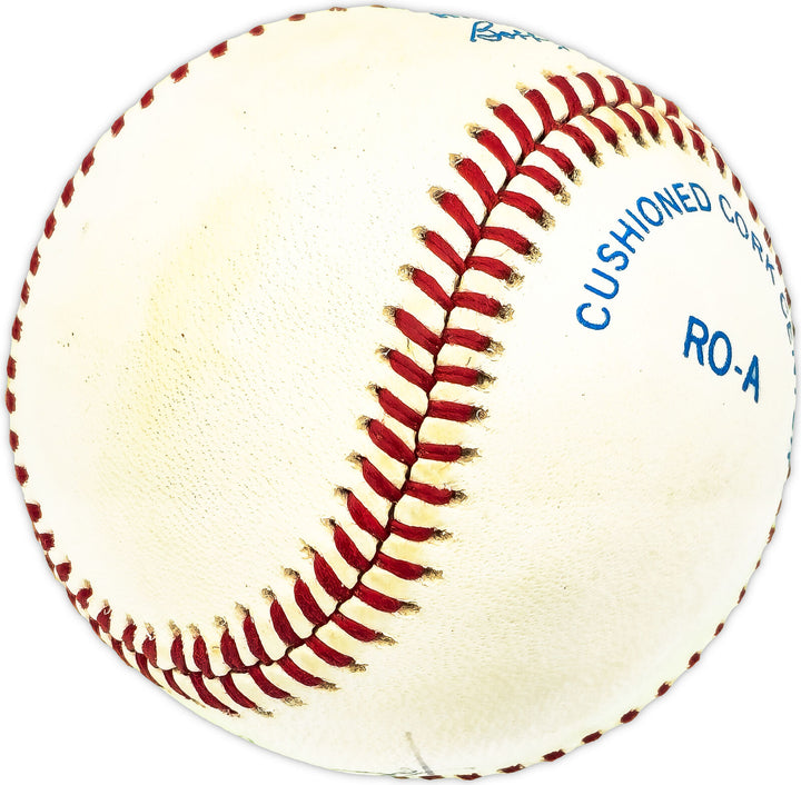 Tom Poquette Autographed AL Baseball Kansas City Royals, Texas Rangers 229889 Image 4