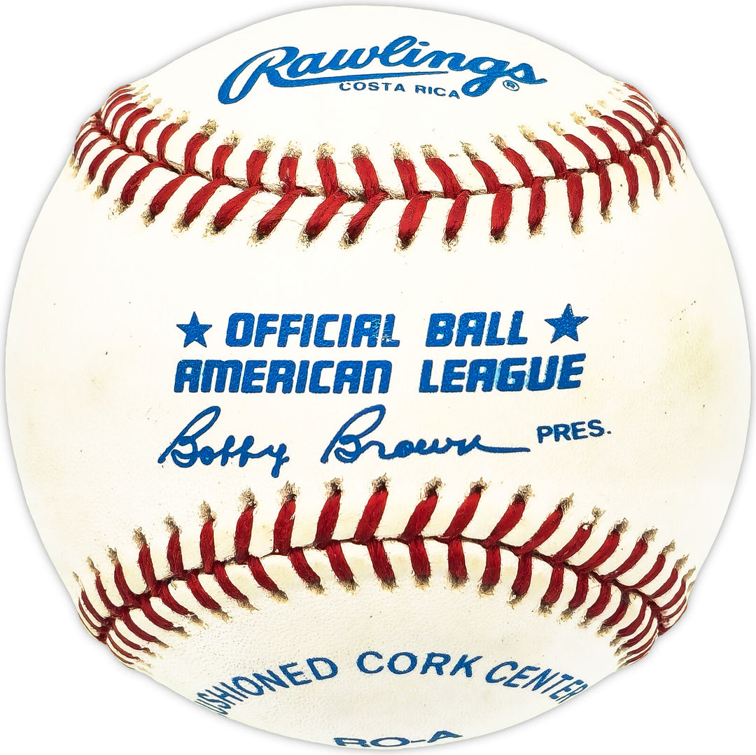 Joe DeMaestri Autographed AL Baseball New York Yankees, Oakland A's 229562 Image 2
