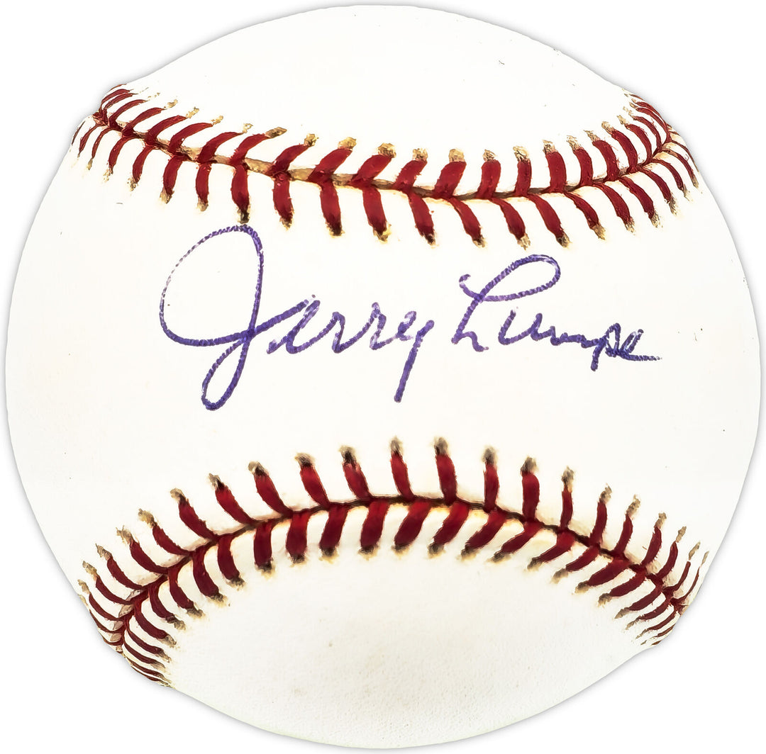 Jerry Lumpe Autographed Signed AL Baseball New York Yankees, Oakland A's 229540 Image 1